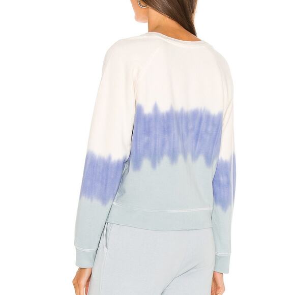 RAILS Theo Crewneck Sweatshirt Ocean Tie Dye XS - Picture 2 of 9